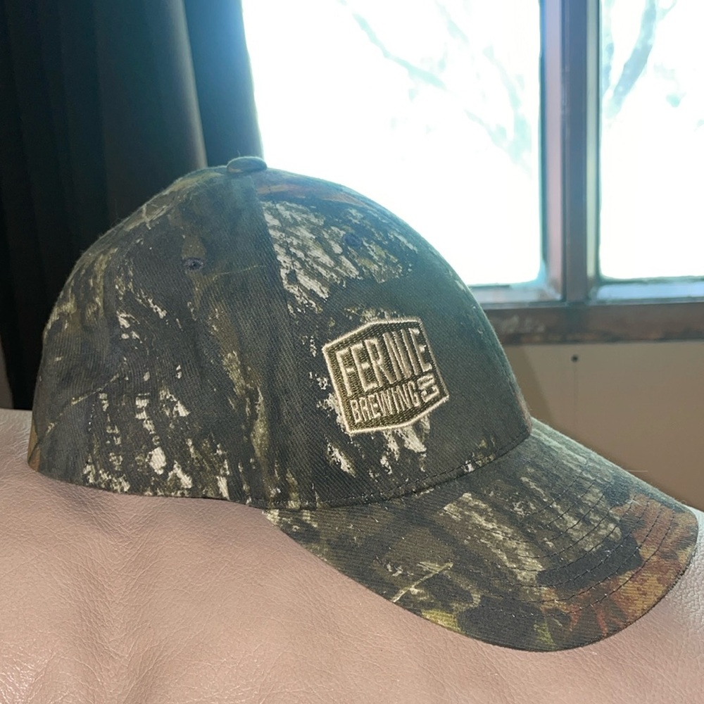 Fernie Brewing Co. Flexfit Baseball Cap Camo